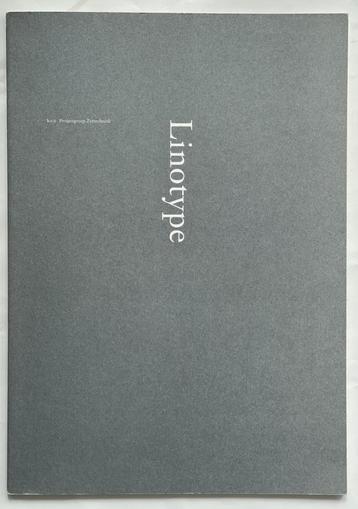 Linotype beschikbaar voor biedingen