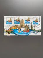 Mooi Nederland velletje Woudrichem NVPH 2421, Ophalen of Verzenden, Na 1940, Gestempeld