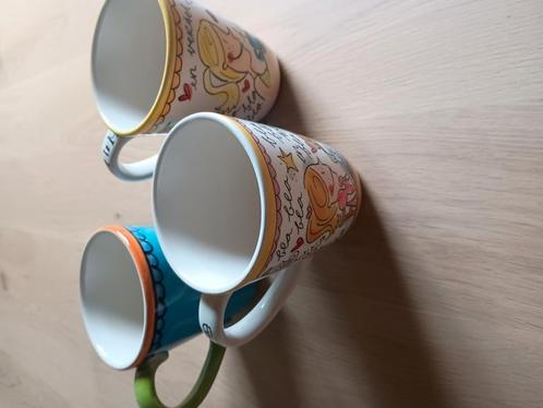 3 keer XL Mok Blond Amsterdam, Huis en Inrichting, Keuken | Servies, Gebruikt, Kop(pen) en/of Schotel(s), Blond Amsterdam, Aardewerk