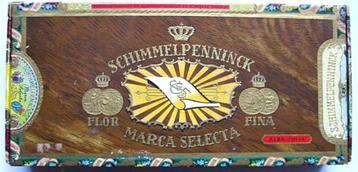 Marca Selecta Houten Kistje Sigaren Vintage beschikbaar voor biedingen