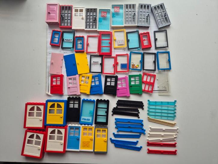 Lego deur city vintage roldeur garage onderdelen shutter, Kinderen en Baby's, Speelgoed | Duplo en Lego, Zo goed als nieuw, Ophalen of Verzenden