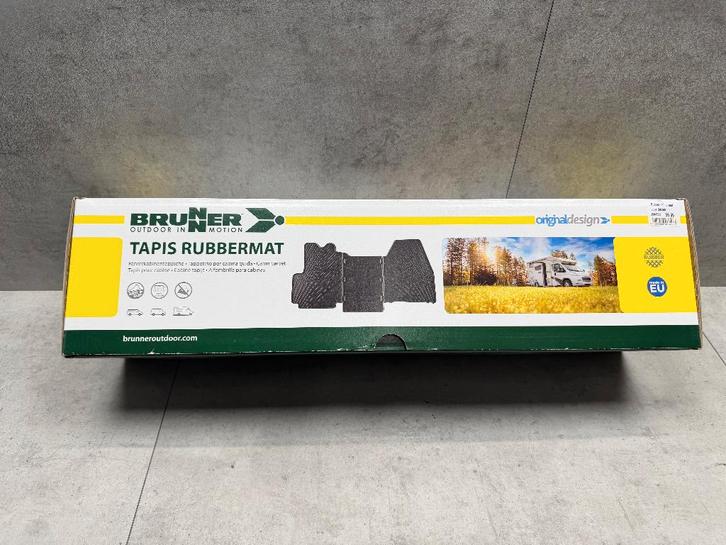 Brunner Tapis Rubbermat set Ducato / Jumper - NIEUW - C1240, Caravans en Kamperen, Kampeeraccessoires, Nieuw, Ophalen of Verzenden