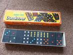 heel oude domino stenen en domino spel double six jaren 60, Ophalen of Verzenden