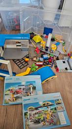 Playmobil 2xset werkplaats en tankstation 70203 en 70201, Ophalen of Verzenden, Zo goed als nieuw