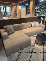 Mooie beige 2,5 zits + lounge bank Wave *showroom, Huis en Inrichting, Banken | Bankstellen, Hoekbank, 300 cm of meer, Ophalen of Verzenden
