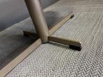 Vintage salontafel met natuursteen, 100 tot 150 cm, Minder dan 50 cm, Jaren 70, Metaal