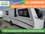 LMC MUNSTERLAND MUSICA 542E, ENKELE BEDDEN, BANKAIRCO,LUIFEL, Caravans en Kamperen, Caravans, Rondzit, Bedrijf, Hordeur, LMC en Münsterland