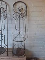 Set van 2 antieke windlichten, Antiek en Kunst, Antiek | Kandelaars, Ophalen of Verzenden, Koper of Brons
