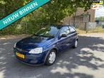 Opel Corsa 1.2-16V Rhythm LEUKE AUTO ZO INGERUILD DUS ZO WEG, Auto's, Voorwielaandrijving, Gebruikt, 4 cilinders, Blauw