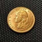 Vergulding gouden tientje 10 Gulden 1897 Wilhelmina naslag., Verzenden, Goud, Koningin Wilhelmina, Losse munt