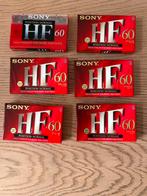 6 Nieuwe cassettebandjes van Sony, Cd's en Dvd's, Cassettebandjes, Ophalen, Nieuw in verpakking