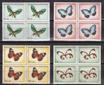 Nieuw Guinea NVPH nr. 63-66 Postfris in blokken van vier, Verzenden, Postfris, Nieuw-Guinea