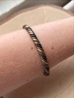 Koperen Cuff Armband Bangle, Sieraden, Tassen en Uiterlijk, Ophalen of Verzenden, Gebruikt, Bruin, Overige materialen