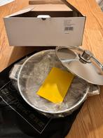 Simtronic stoofpan 26 cm - NIEUW IN DOOS!, Ophalen, Zo goed als nieuw, Rvs, Pannenset