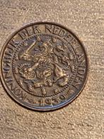 1 Cent 1939 - Wilhelmina, Ophalen of Verzenden