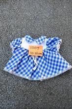 Mooi katoenen poppen jurkje NR 1007, Verzamelen, Poppen, Ophalen of Verzenden, Zo goed als nieuw, Kleertjes
