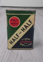 vintage burley en bright half&half tabak zakblik, Verzamelen, Blikken, Ophalen of Verzenden, Gebruikt, Overige, Overige merken