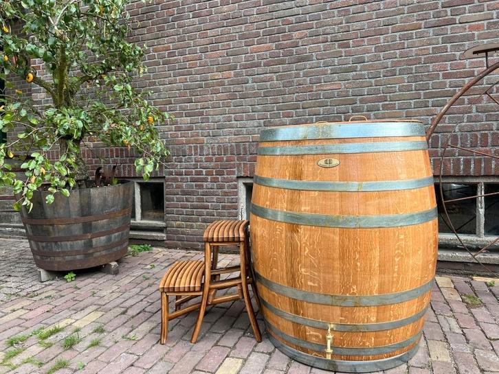 Cold BaRRRel DELUXE IJsbad met trap, Tuin en Terras, Regentonnen, Nieuw, Hout, 150 liter of meer, Met kraantje, Ophalen of Verzenden
