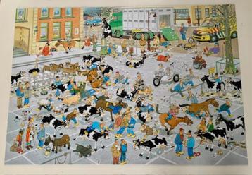 Jan van Haasteren puzzel - De veemarkt - 2000 stukjes beschikbaar voor biedingen