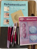 Pergamano permanentkunst set - Boek, Gereedschap, Ophalen of Verzenden, Zo goed als nieuw, Gereedschap of Toebehoren