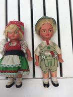 Vintage Tiroler Poppetjes Set, Verzamelen, Poppen, Ophalen of Verzenden, Gebruikt, Pop
