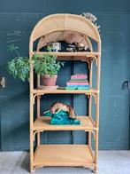 Rotan kast bamboe kast rotan boho kast vintage kast, Ophalen, Gebruikt
