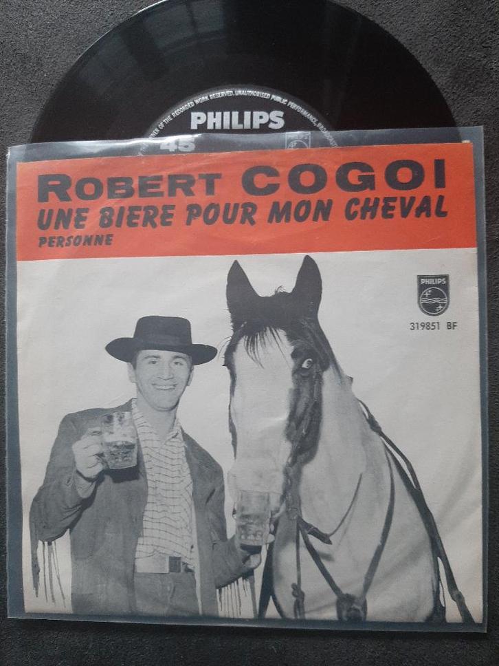 ROBERT COGO - UNE BIERE POUR MON CHEVAL, Cd's en Dvd's, Vinyl Singles, Gebruikt, Single, Pop, 7 inch, Ophalen of Verzenden