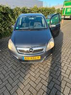 Opel Zafira 1.6 16V Euro4 2007 Blauw, Auto's, Opel, Voorwielaandrijving, 4 cilinders, Blauw, 7 stoelen