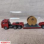 Magirus 235D vrachtwagen met dieplader aanhanger VDK Wiking, Ophalen of Verzenden, Zo goed als nieuw, Bus of Vrachtwagen, Wiking