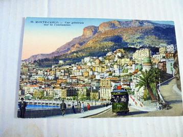 Monaco. Monte Carlo. Tram. 1926.  beschikbaar voor biedingen