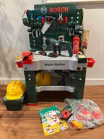 Zeer complete Bosch Werkbank met veel Accessoires - Kinderen, Kinderen en Baby's, Speelgoed | Overig, Ophalen of Verzenden, Zo goed als nieuw