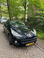 Peugeot 207 Cabriolet 1.6 16V CC leder-trekhaak-fietsrek, Auto's, Peugeot, Voorwielaandrijving, Euro 5, Zwart, 4 cilinders