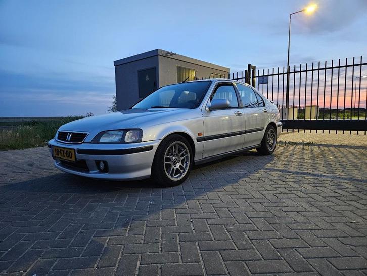 Honda Civic 1.5 I Vtec-e 2000 Grijs, Auto's, Honda, Bedrijf, Civic, Airbags, Centrale vergrendeling, Elektrische buitenspiegels