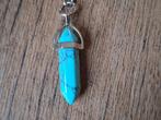 Sleutelhanger : Dubbeleinder Edelsteen Turkoois !!, Info@keycharms.nl, Dier of Natuur, Nieuw, Medemblik