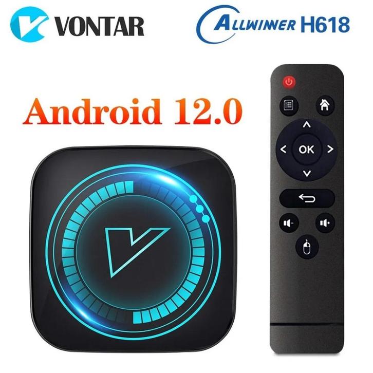 Vontar nieuwe mediaspeler. BT, Allwinner H618, Audio, Tv en Foto, Mediaspelers, Nieuw, Minder dan 500 GB, USB 2.0, Ophalen of Verzenden