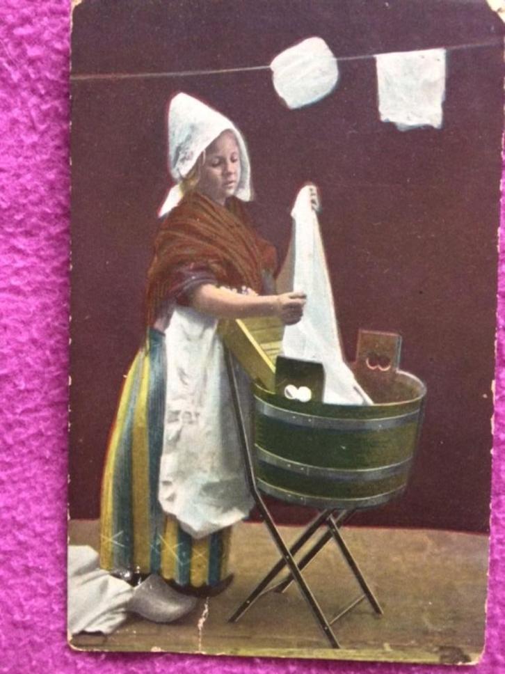 oude ansichtkaart van wastobbe, Verzamelen, Ansichtkaarten | Themakaarten, Gelopen, Ophalen of Verzenden