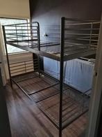 Stapelbed ikea svarta, Huis en Inrichting, Slaapkamer | Stapelbedden en Hoogslapers, Ophalen, 90 cm, 160 tot 180 cm, Tweepersoons