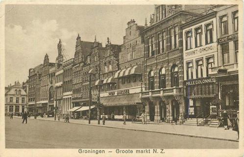 (304-203-013) Groningen Groote markt NZ, Verzamelen, Ansichtkaarten | Nederland, Groningen, Verzenden