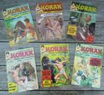 Comics Tarzan en Korak 6x Korak uit 1974 en 75 (nr13), Gelezen, Europa, Ophalen of Verzenden, Meerdere comics