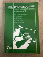 Bacteriologie voor Laboratorium en Kliniek 2, Boeken, Ophalen of Verzenden, Zo goed als nieuw