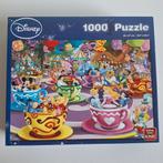 King puzzel 1000 stukjes - disney theekopjes - nr 05125, Ophalen of Verzenden, Gebruikt