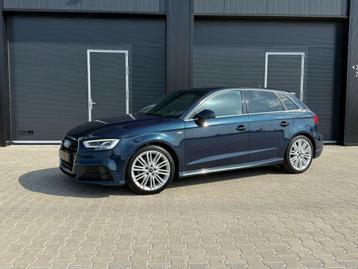 Audi A3 1.5 Tfsi 150pk S Tronic 2018 Blauw s-line GARANTIE beschikbaar voor biedingen