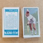 British Sports Stars complete set 20 trade cards sport 1956, Ophalen, Overige sporten, Poster, Plaatje of Sticker