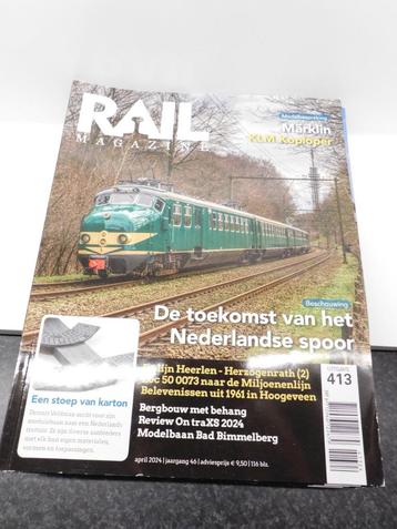 Railmagazine 2024 413 tot 418 en 420 bijna nieuw beschikbaar voor biedingen