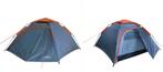 Abbey Camp Tent Easy-up Systeem - 3-Persoons - Grijs/Oranje, Caravans en Kamperen, Tenten, Ophalen of Verzenden, Gebruikt, Tot en met 3