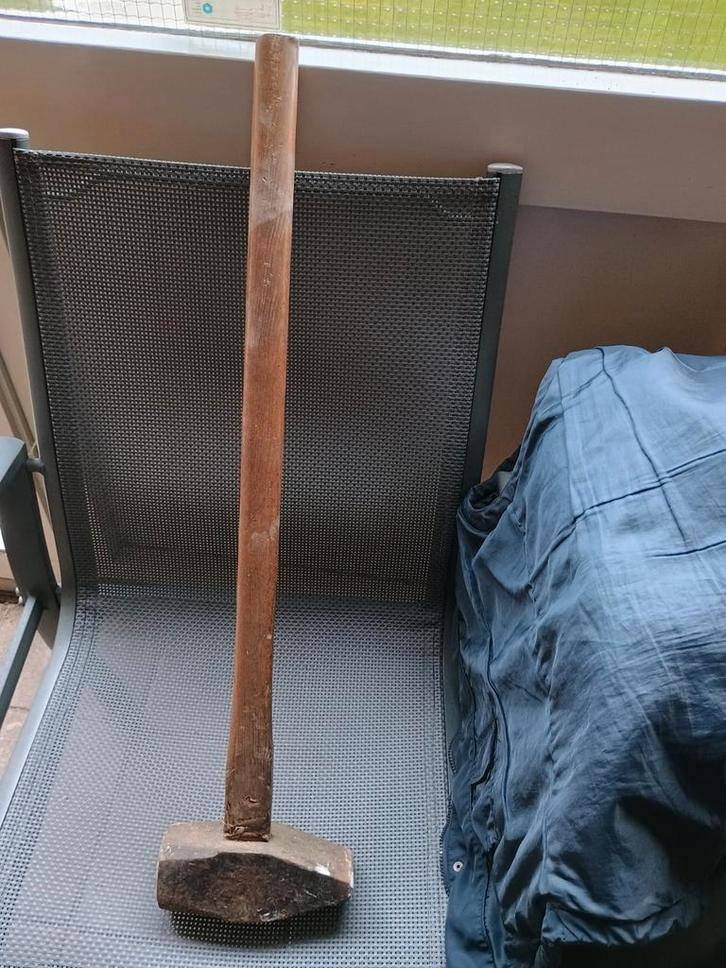 Zware Moker Hamer Voorhamer., Doe-het-zelf en Verbouw, Gereedschap | Handgereedschap, Gebruikt, Ophalen