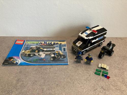 Lego 7033 City Pantserwagen in Actie (Armored Car Action), Kinderen en Baby's, Speelgoed | Duplo en Lego, Gebruikt, Lego, Complete set