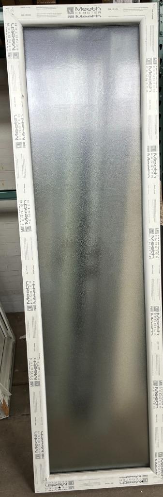 Vast raam zijraam triple glas kunststof 63 x 215 cm wit, Doe-het-zelf en Verbouw, Kozijnen en Schuifpuien, Nieuw, Raamkozijn, Kunststof