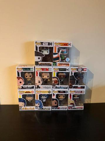 Nette Partij Funko Pops beschikbaar voor biedingen
