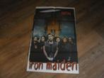 grote dubbelzijdige poster Iron Maiden  tour 2000, Verzamelen, Posters, Zo goed als nieuw, Ophalen